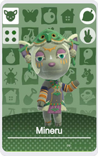 Load image into Gallery viewer, Mineru - Villager NFC Card for Animal Crossing New Horizons Amiibo