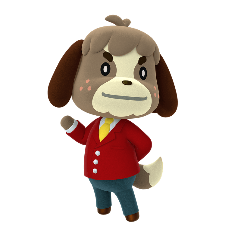 Digby - Villager NFC Card for Animal Crossing New Horizons Amiibo