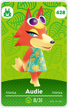 Load image into Gallery viewer, Audie - Villager NFC Card for Animal Crossing New Horizons Amiibo
