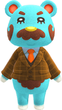Load image into Gallery viewer, Beardo - Villager NFC Card for Animal Crossing New Horizons Amiibo
