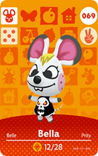 Load image into Gallery viewer, Bella - Villager NFC Card for Animal Crossing New Horizons Amiibo
