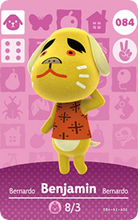 Load image into Gallery viewer, Benjamin - Villager NFC Card for Animal Crossing New Horizons Amiibo