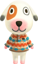 Load image into Gallery viewer, Bones - Villager NFC Card for Animal Crossing New Horizons Amiibo
