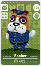 Load image into Gallery viewer, Booker - Villager NFC Card for Animal Crossing New Horizons Amiibo