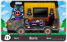 Load image into Gallery viewer, Boris - Villager NFC Card for Animal Crossing New Horizons Amiibo