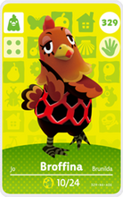 Load image into Gallery viewer, Broffina - Villager NFC Card for Animal Crossing New Horizons Amiibo