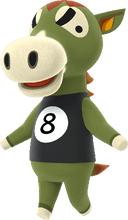 Load image into Gallery viewer, Buck - Villager NFC Card for Animal Crossing New Horizons Amiibo