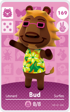 Load image into Gallery viewer, Bud - Villager NFC Card for Animal Crossing New Horizons Amiibo