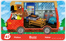 Load image into Gallery viewer, Buzz - Villager NFC Card for Animal Crossing New Horizons Amiibo
