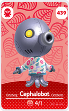 Load image into Gallery viewer, Cephalobot - Villager NFC Card for Animal Crossing New Horizons Amiibo