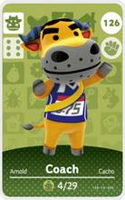 Load image into Gallery viewer, Coach - Villager NFC Card for Animal Crossing New Horizons Amiibo