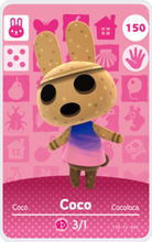 Load image into Gallery viewer, Coco - Villager NFC Card for Animal Crossing New Horizons Amiibo