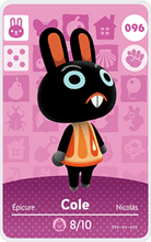 Load image into Gallery viewer, Cole - Villager NFC Card for Animal Crossing New Horizons Amiibo