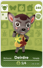 Load image into Gallery viewer, Deirdre - Villager NFC Card for Animal Crossing New Horizons Amiibo