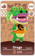 Load image into Gallery viewer, Drago - Villager NFC Card for Animal Crossing New Horizons Amiibo