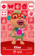 Load image into Gallery viewer, Elise - Villager NFC Card for Animal Crossing New Horizons Amiibo