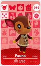 Load image into Gallery viewer, Fauna - Villager NFC Card for Animal Crossing New Horizons Amiibo