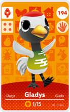 Load image into Gallery viewer, Gladys - Villager NFC Card for Animal Crossing New Horizons Amiibo