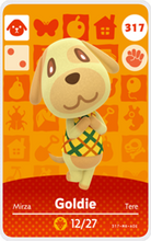 Load image into Gallery viewer, Goldie - Villager NFC Card for Animal Crossing New Horizons Amiibo