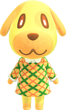 Load image into Gallery viewer, Goldie - Villager NFC Card for Animal Crossing New Horizons Amiibo