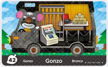 Load image into Gallery viewer, Gonzo - Villager NFC Card for Animal Crossing New Horizons Amiibo