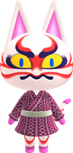 Load image into Gallery viewer, Kabuki - Villager NFC Card for Animal Crossing New Horizons Amiibo
