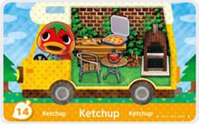 Load image into Gallery viewer, Ketchup - Villager NFC Card for Animal Crossing New Horizons Amiibo