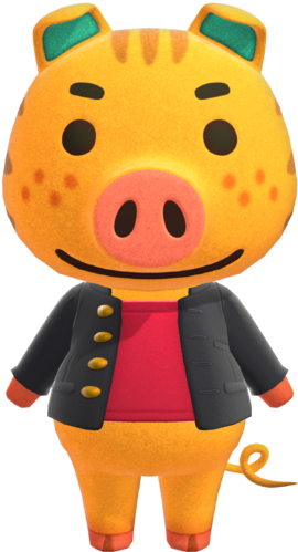 Animal Crossing Amiibo Card 380 Kevin Jean-Bon Porcinio Série 4 EU New - Foto 2