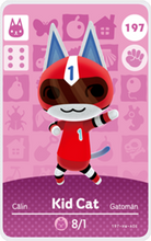Load image into Gallery viewer, Kid Cat - Villager NFC Card for Animal Crossing New Horizons Amiibo