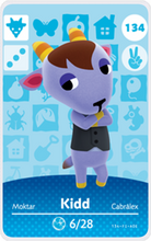 Load image into Gallery viewer, Kidd - Villager NFC Card for Animal Crossing New Horizons Amiibo