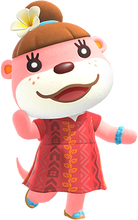 Load image into Gallery viewer, Lottie - Villager NFC Card for Animal Crossing New Horizons Amiibo