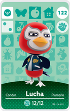 Load image into Gallery viewer, Lucha - Villager NFC Card for Animal Crossing New Horizons Amiibo