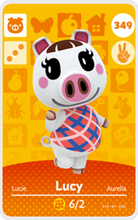 Load image into Gallery viewer, Lucy - Villager NFC Card for Animal Crossing New Horizons Amiibo