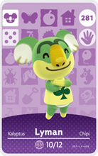 Load image into Gallery viewer, Lyman - Villager NFC Card for Animal Crossing New Horizons Amiibo