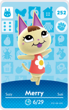 Load image into Gallery viewer, Merry - Villager NFC Card for Animal Crossing New Horizons Amiibo