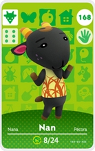 Load image into Gallery viewer, Nan - Villager NFC Card for Animal Crossing New Horizons Amiibo