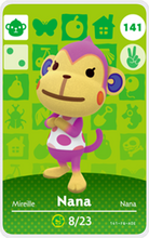 Load image into Gallery viewer, Nana - Villager NFC Card for Animal Crossing New Horizons Amiibo