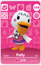 Load image into Gallery viewer, Pelly - Villager NFC Card for Animal Crossing New Horizons Amiibo