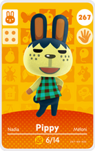 Load image into Gallery viewer, Pippy - Villager NFC Card for Animal Crossing New Horizons Amiibo