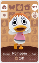 Load image into Gallery viewer, Pompom - Villager NFC Card for Animal Crossing New Horizons Amiibo