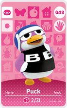 Load image into Gallery viewer, Puck - Villager NFC Card for Animal Crossing New Horizons Amiibo