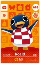 Load image into Gallery viewer, Roald - Villager NFC Card for Animal Crossing New Horizons Amiibo