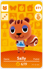 Load image into Gallery viewer, Sally - Villager NFC Card for Animal Crossing New Horizons Amiibo