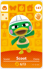 Load image into Gallery viewer, Scoot - Villager NFC Card for Animal Crossing New Horizons Amiibo