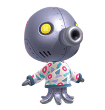 Load image into Gallery viewer, Cephalobot - Villager NFC Card for Animal Crossing New Horizons Amiibo