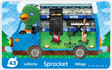Load image into Gallery viewer, Sprocket - Villager NFC Card for Animal Crossing New Horizons Amiibo