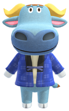 Load image into Gallery viewer, T-Bone - Villager NFC Card for Animal Crossing New Horizons Amiibo