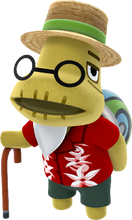 Load image into Gallery viewer, Tortimer - Villager NFC Card for Animal Crossing New Horizons Amiibo