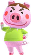 Load image into Gallery viewer, Truffles - Villager NFC Card for Animal Crossing New Horizons Amiibo