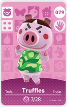 Load image into Gallery viewer, Truffles - Villager NFC Card for Animal Crossing New Horizons Amiibo
